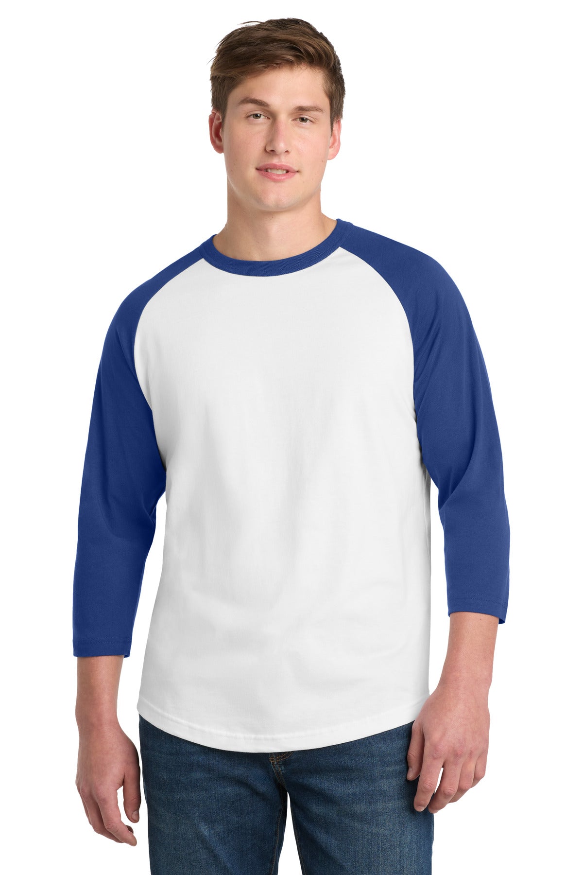 Sport-Tek® Colorblock Raglan Jersey. T200