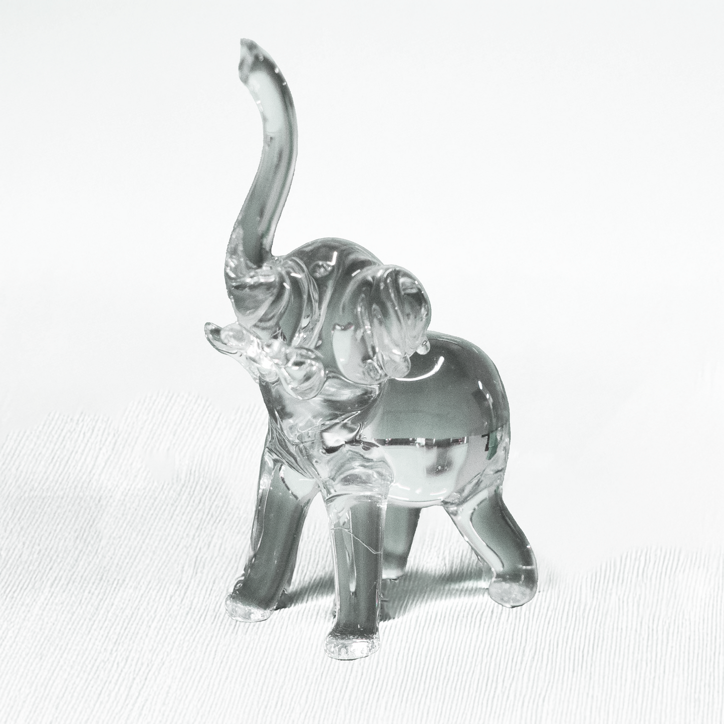 Glass Elephant Family by Crystal Castle