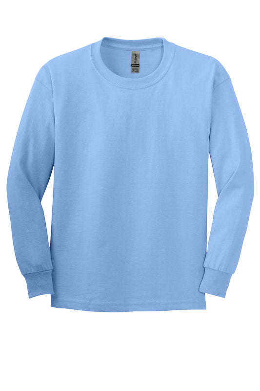 Gildan® - Youth Ultra Cotton® 100% US Cotton Long Sleeve T-Shirt. 2400B