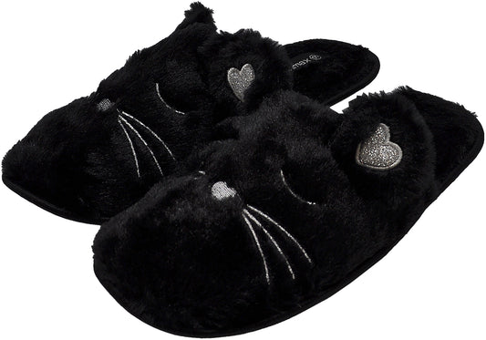 Women's Indoor Cat Slippers