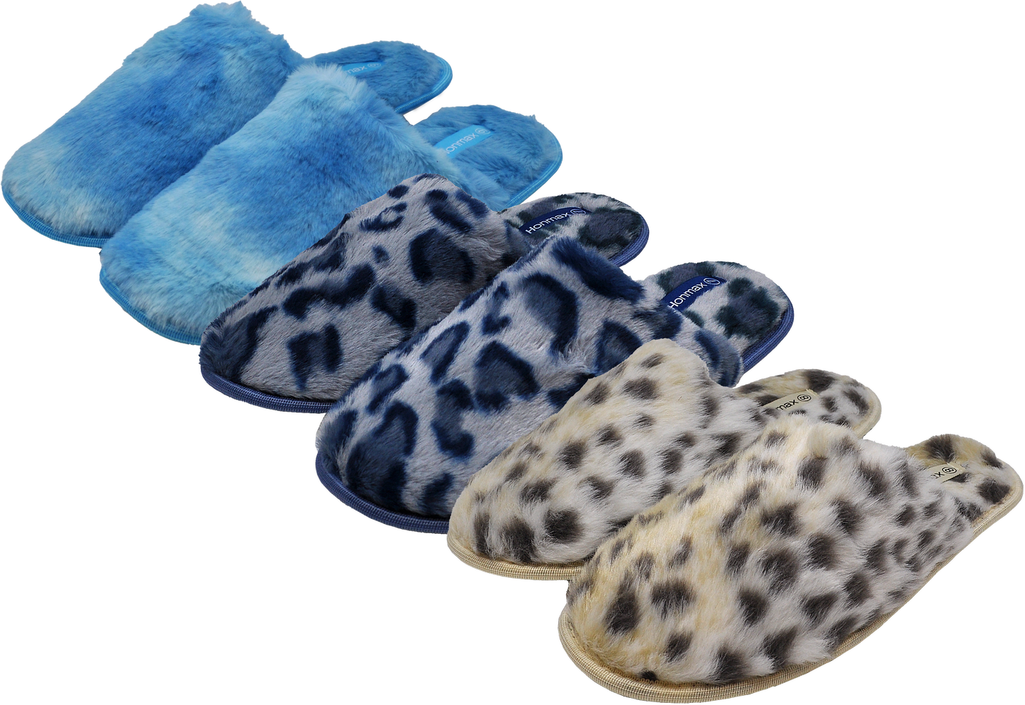 Women's Indoor Leopard Print Slippers