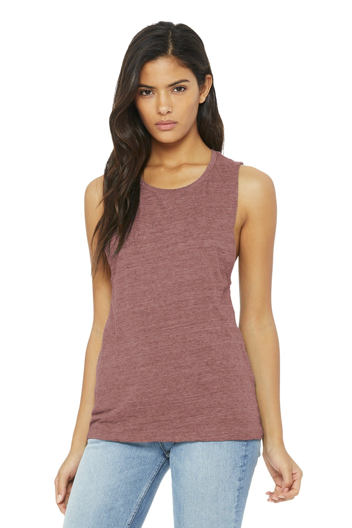 BELLA+CANVAS ® Women's Flowy Scoop Muscle Tank. BC8803