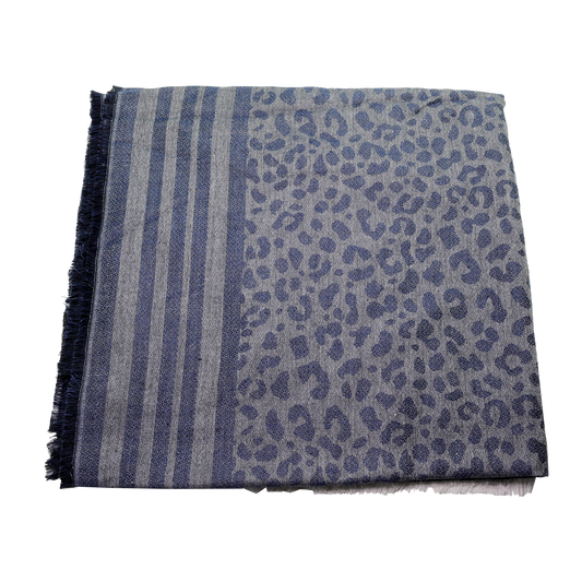 YOUNG USA® Ladies Pashmina Scarves, Animal Print