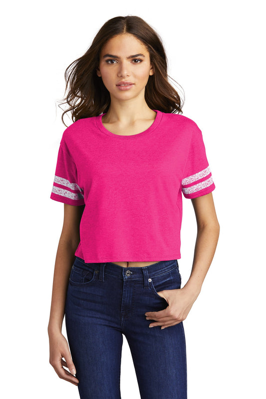 District ® Women's Scorecard Crop Tee DT488