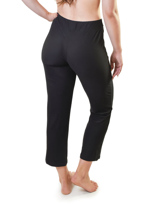 Young USA® Ladies Soft Pajama Pants in Black