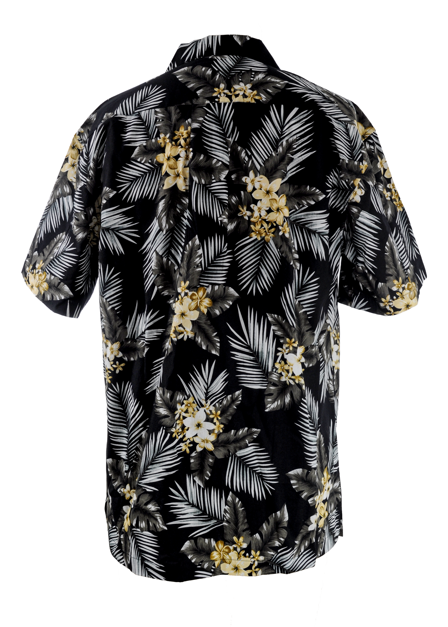 Men's Hawaiian Vintage Shirt, Palm Leaves