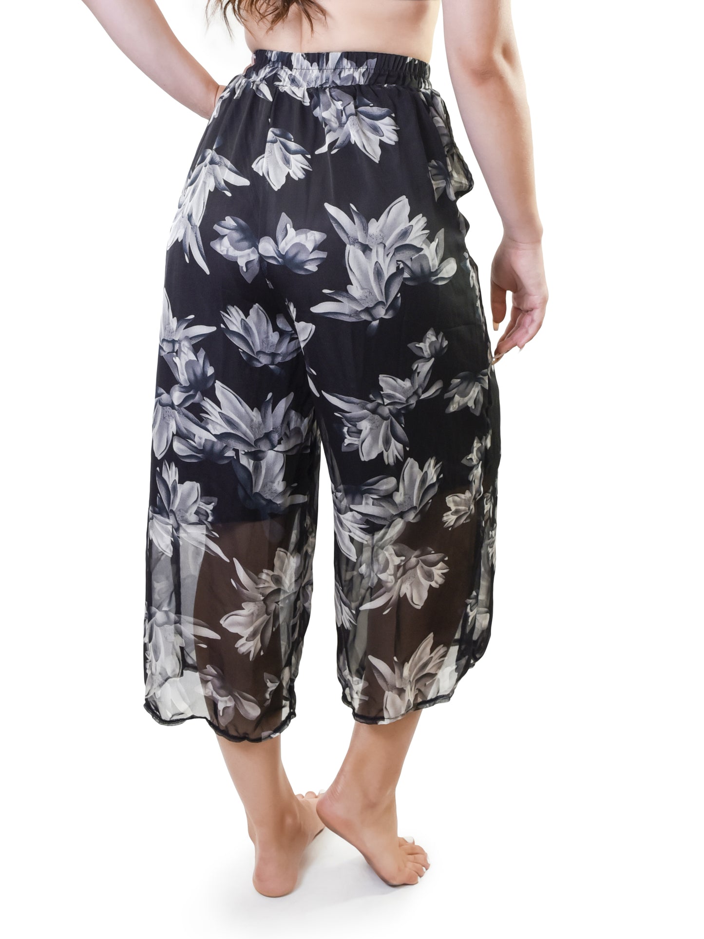 Young USA® Ladies High-Waisted Palazzo Pants