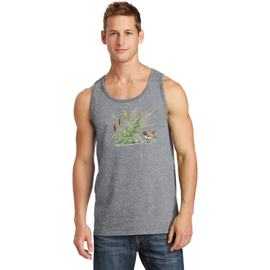Men's Tank Top. Birds.