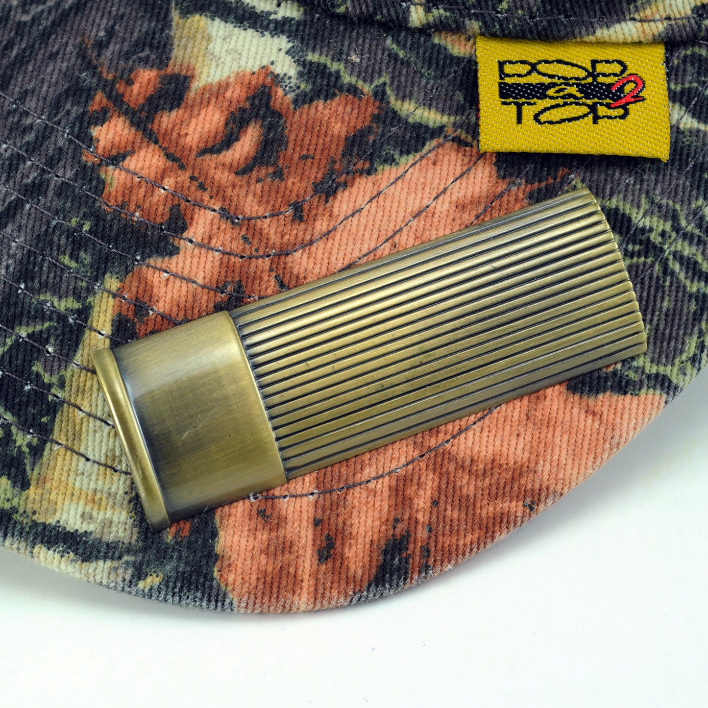 POP-A-TOP Snapback Hat with Bottle Opener Blue Camo