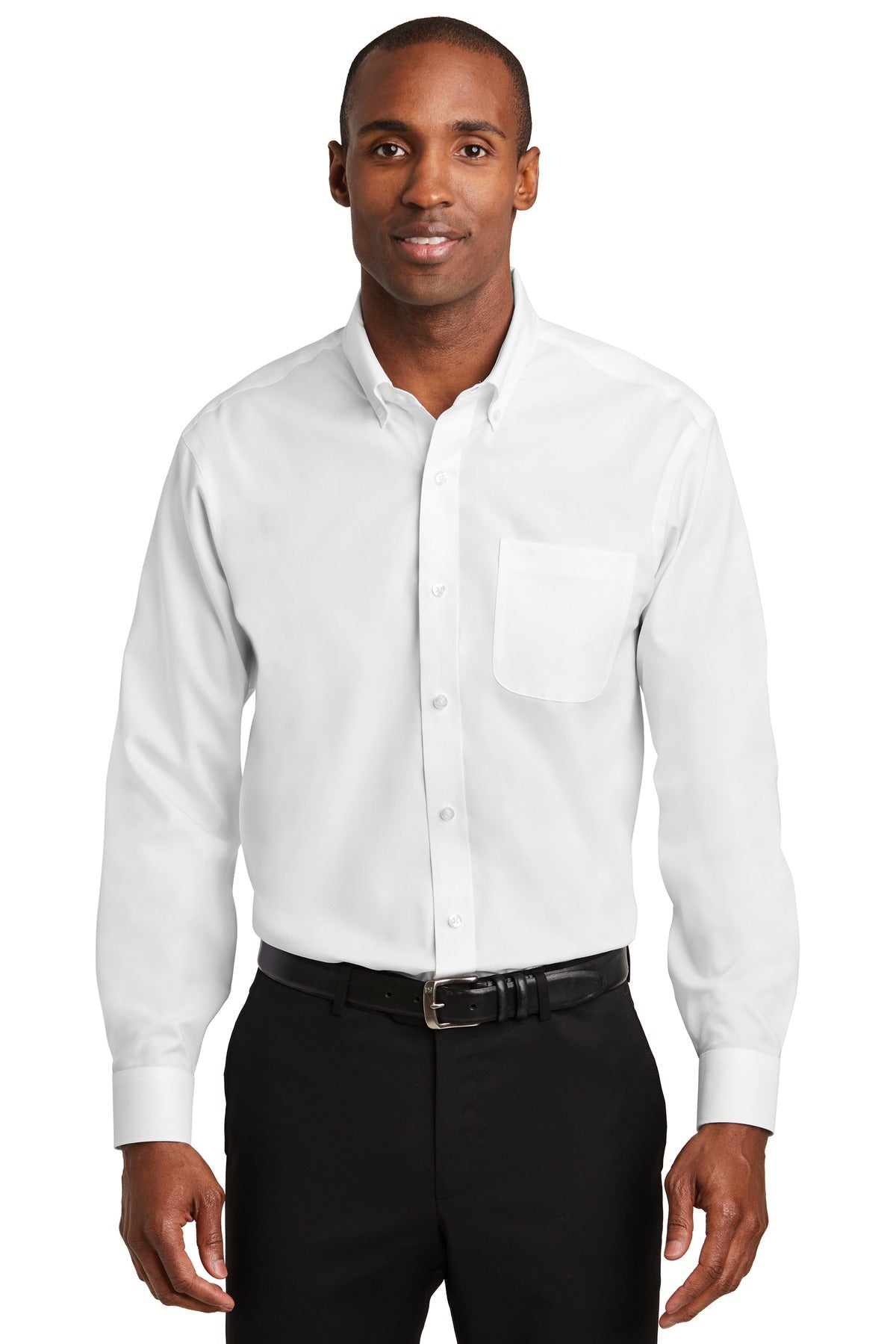 Red House® Tall Pinpoint Oxford Non-Iron Shirt. TLRH240