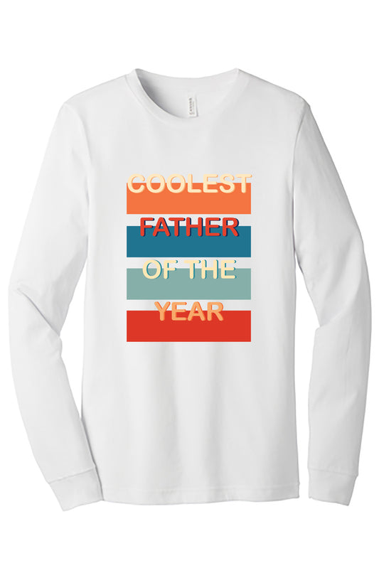 Coolest Father Of The Year Unisex Jersey Long Sleeve Tee