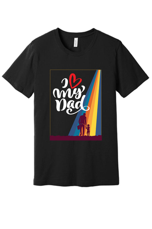 I Love My Dad Unisex Jersey Long Sleeve Tee