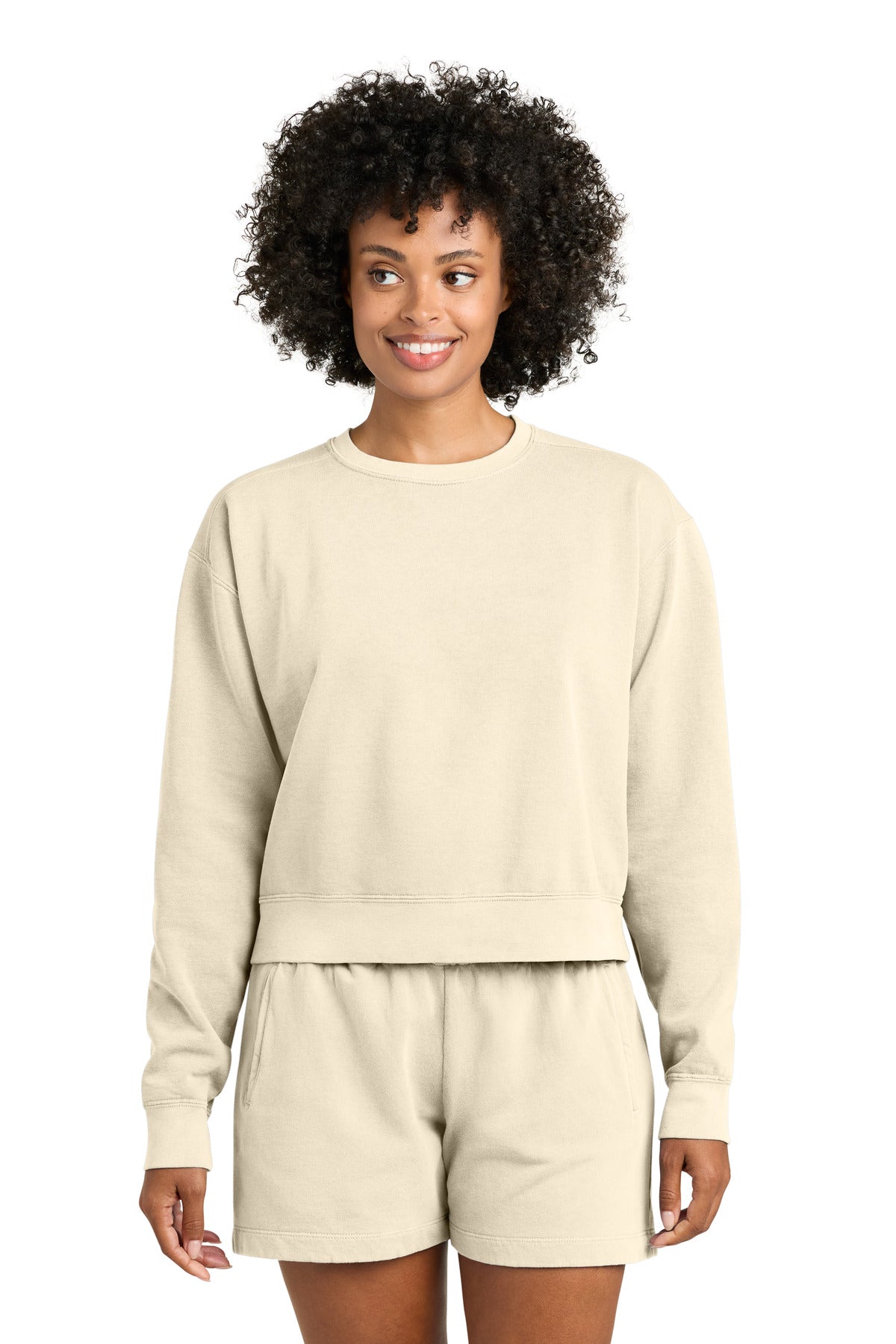 Comfort Colors® Women's Mid-Length Crewneck Sweatshirt 1566L