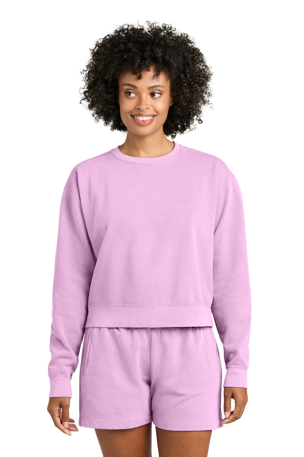 Comfort Colors® Women's Mid-Length Crewneck Sweatshirt 1566L