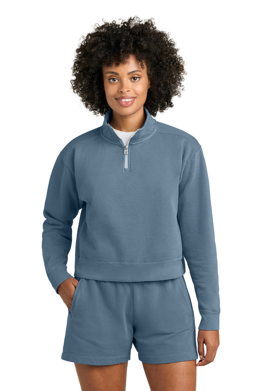 Comfort Colors® Women's Mid-Length 1/4-Zip Sweatshirt 1580L