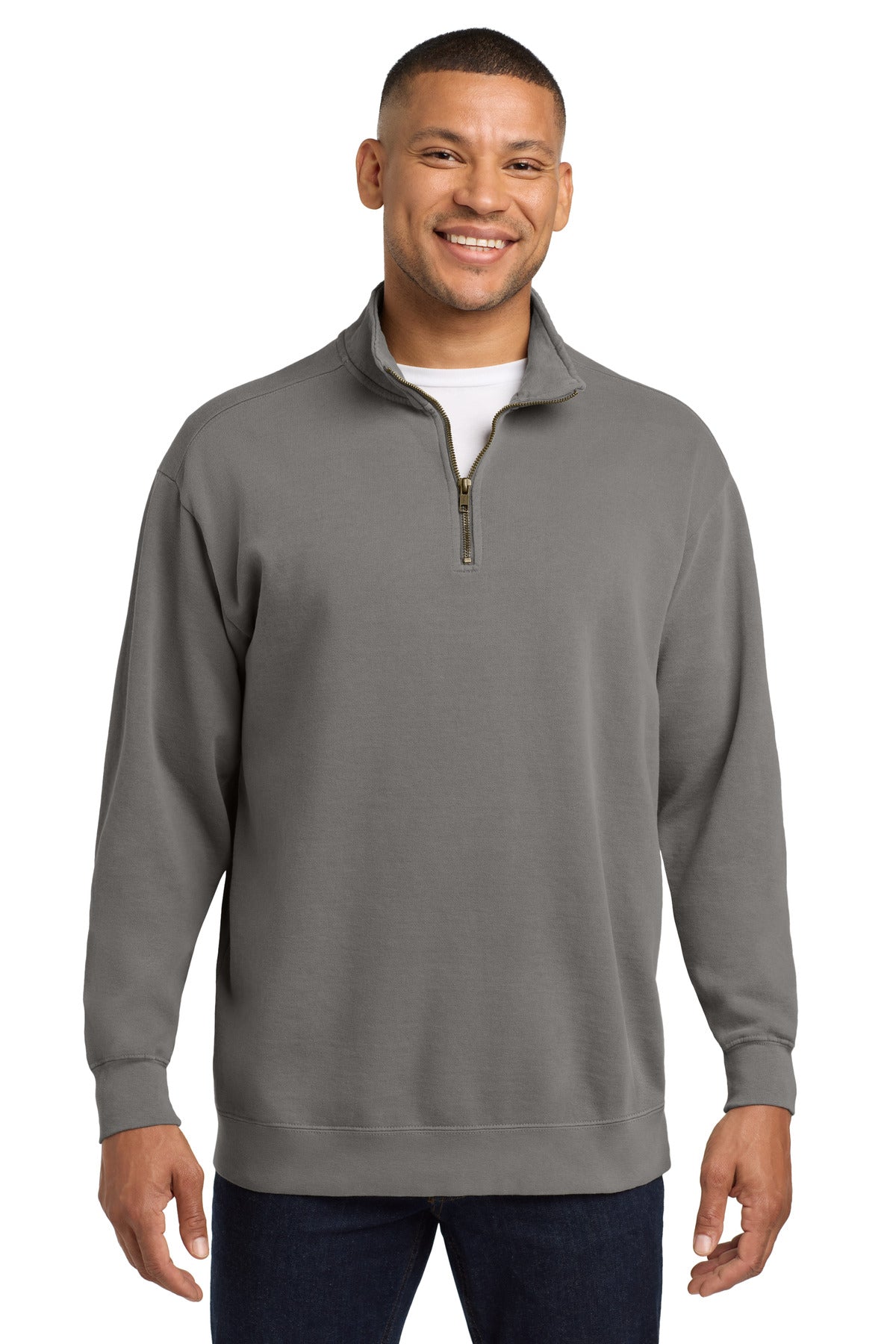 COMFORT COLORS ® Ring Spun 1/4-Zip Sweatshirt. 1580