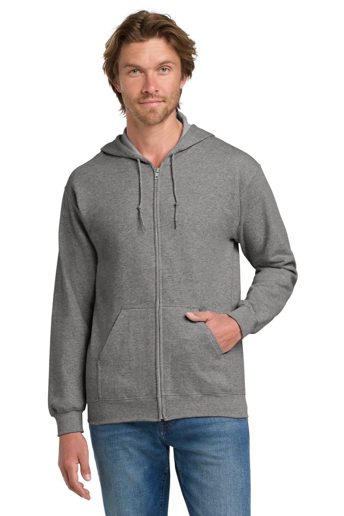 Gildan® - Heavy Blend™ Full-Zip Hooded Sweatshirt. 18600