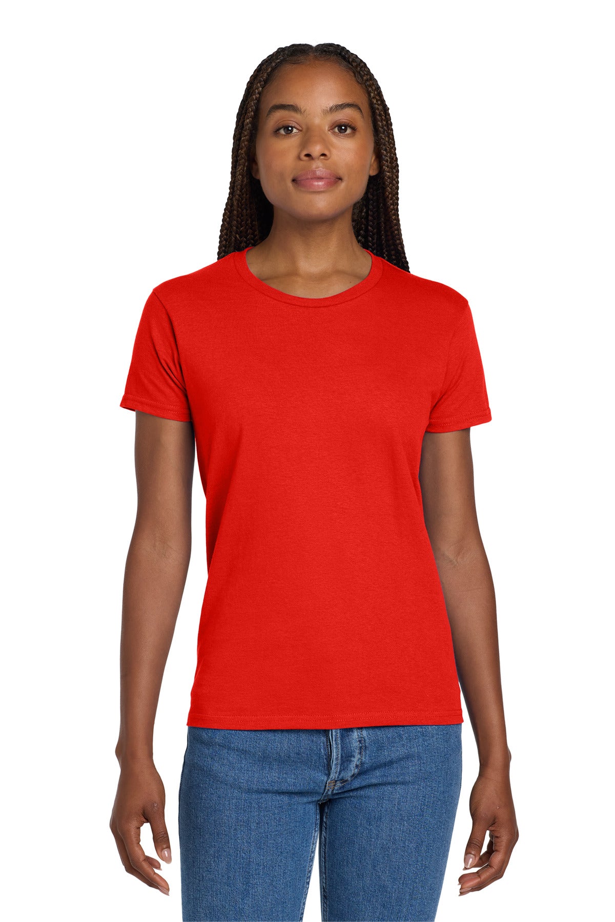 Gildan® Women's Ultra Cotton® 100% US Cotton T-Shirt. 2000L
