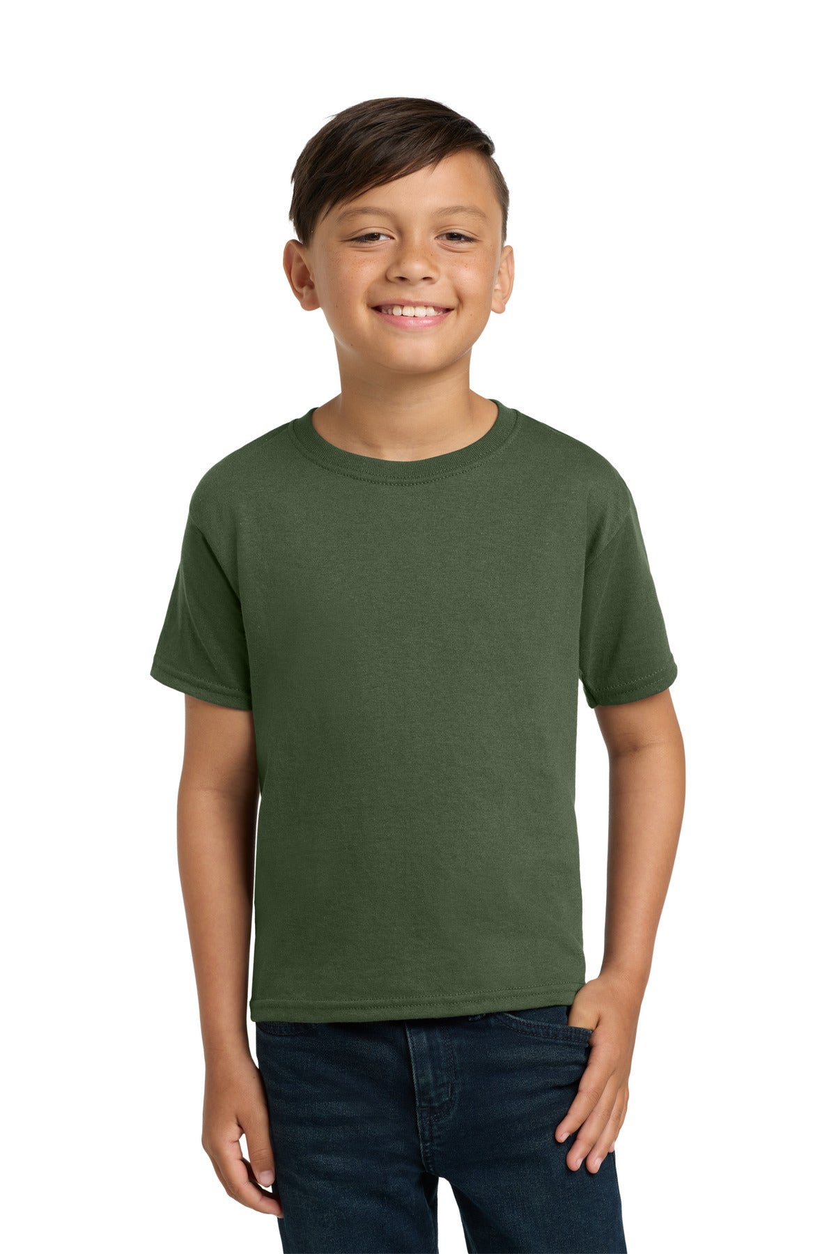 Jerzees® - Youth Dri-Power® 50/50 Cotton/Poly T-Shirt.  29B
