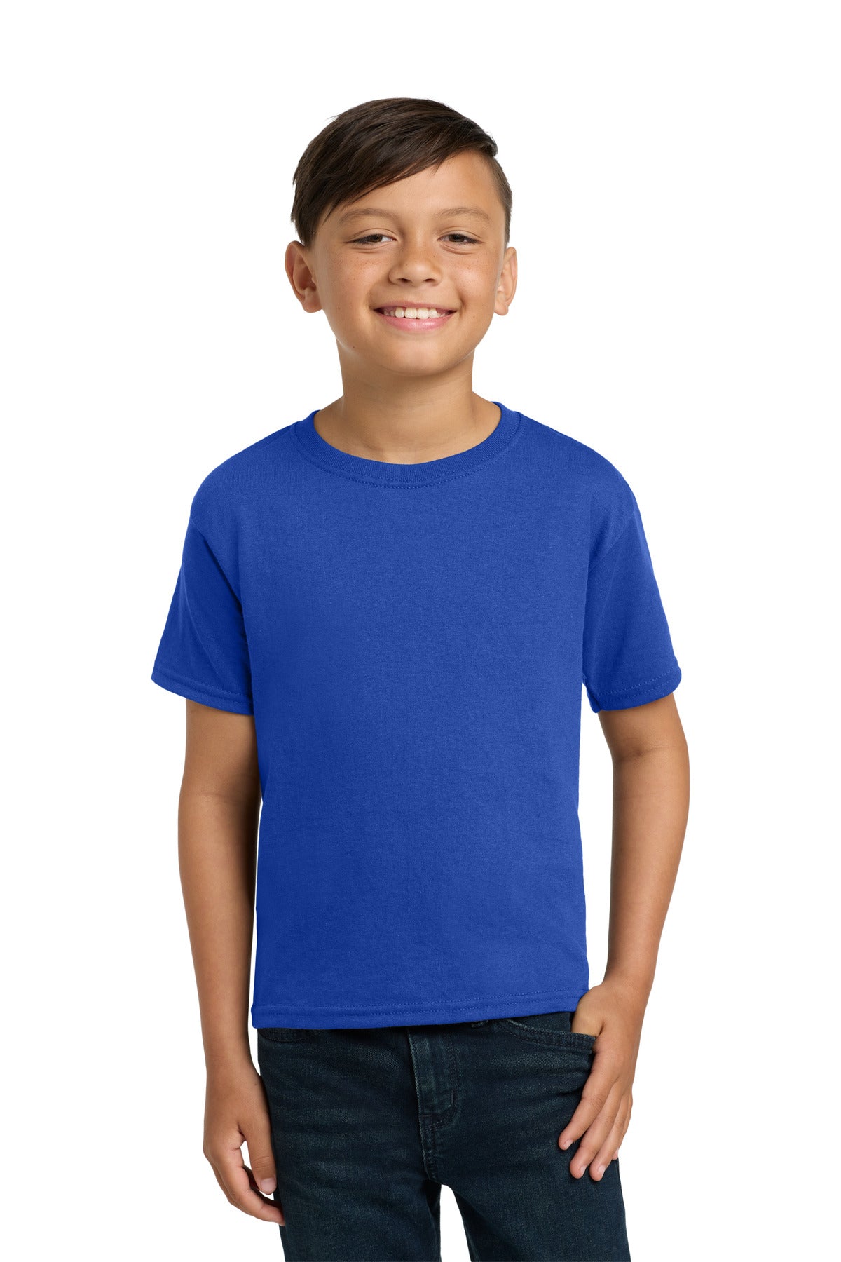 Jerzees® - Youth Dri-Power® 50/50 Cotton/Poly T-Shirt.  29B