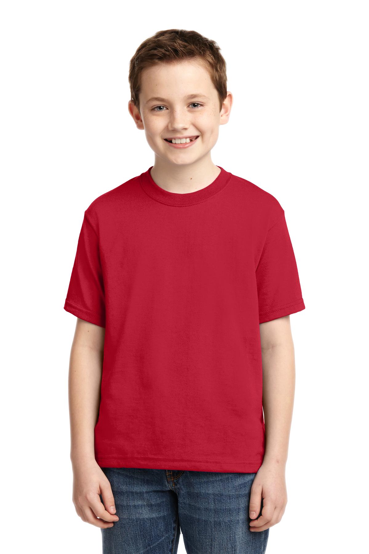 Jerzees® - Youth Dri-Power® 50/50 Cotton/Poly T-Shirt.  29B