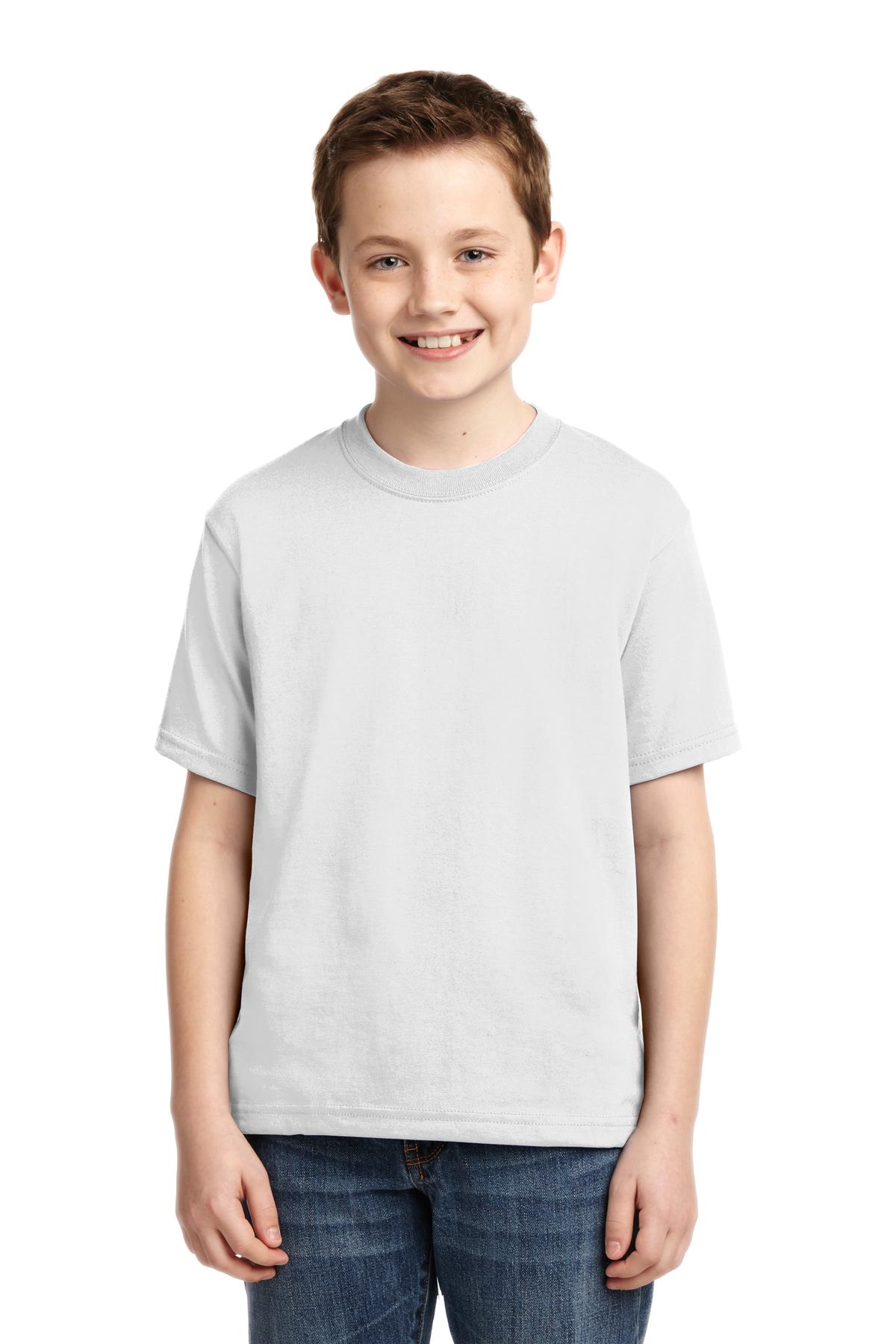 Jerzees® - Youth Dri-Power® 50/50 Cotton/Poly T-Shirt.  29B