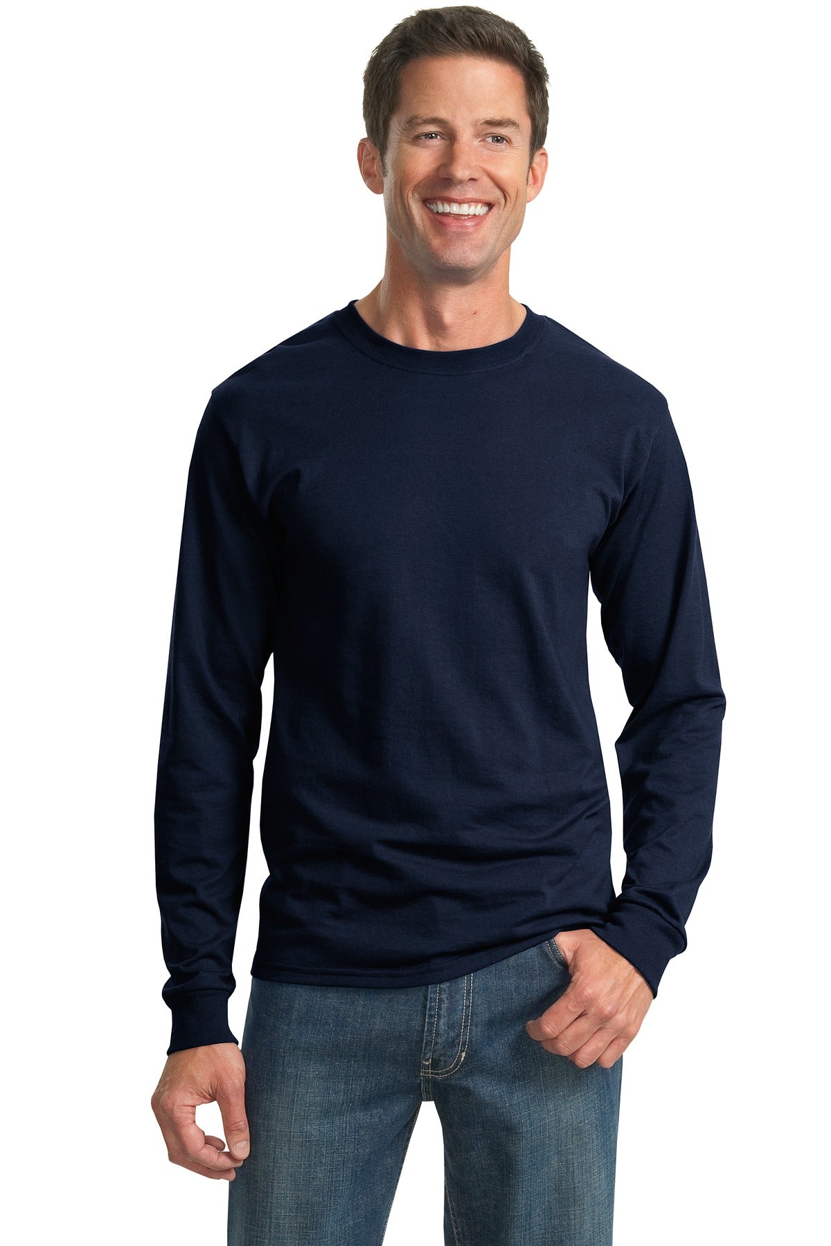 Jerzees® - Dri-Power® 50/50 Cotton/Poly Long Sleeve T-Shirt.  29LS