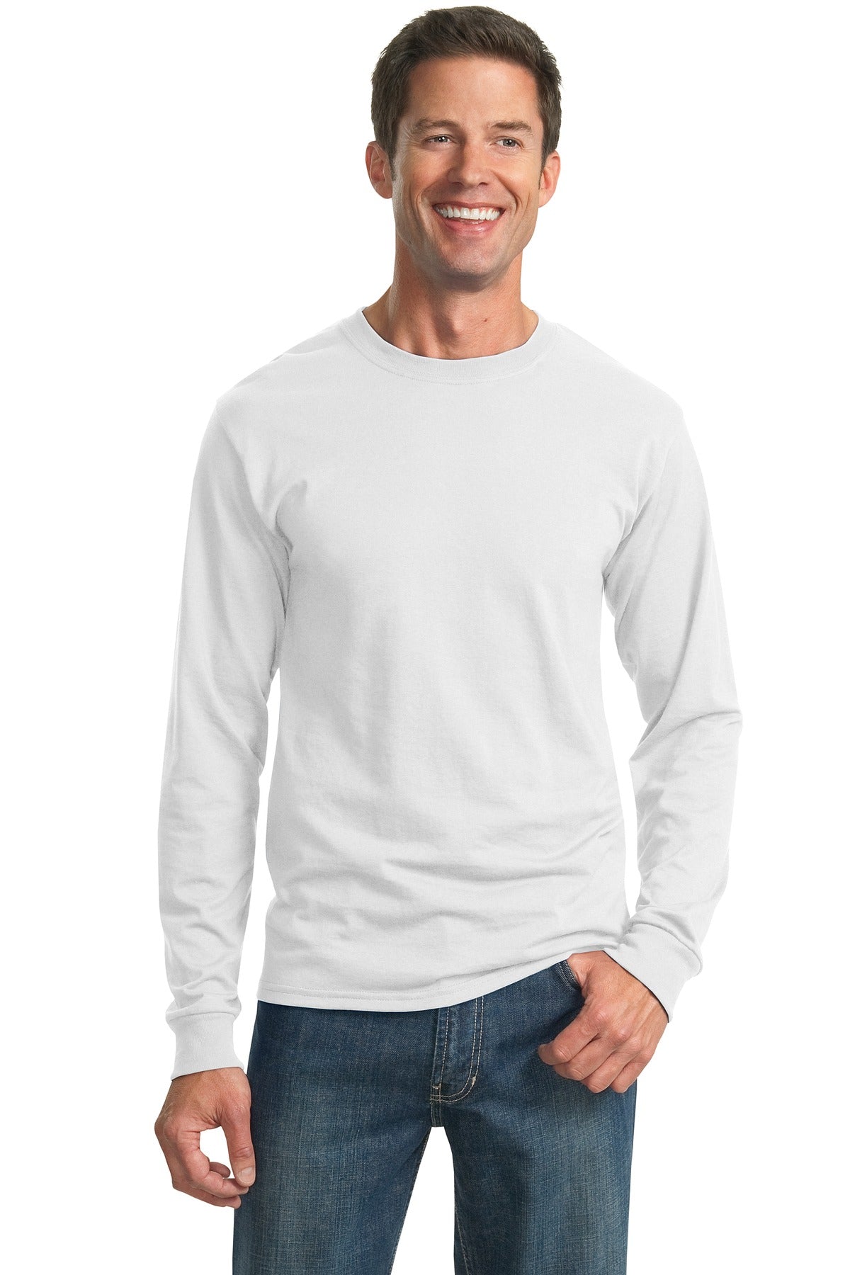 Jerzees® - Dri-Power® 50/50 Cotton/Poly Long Sleeve T-Shirt.  29LS