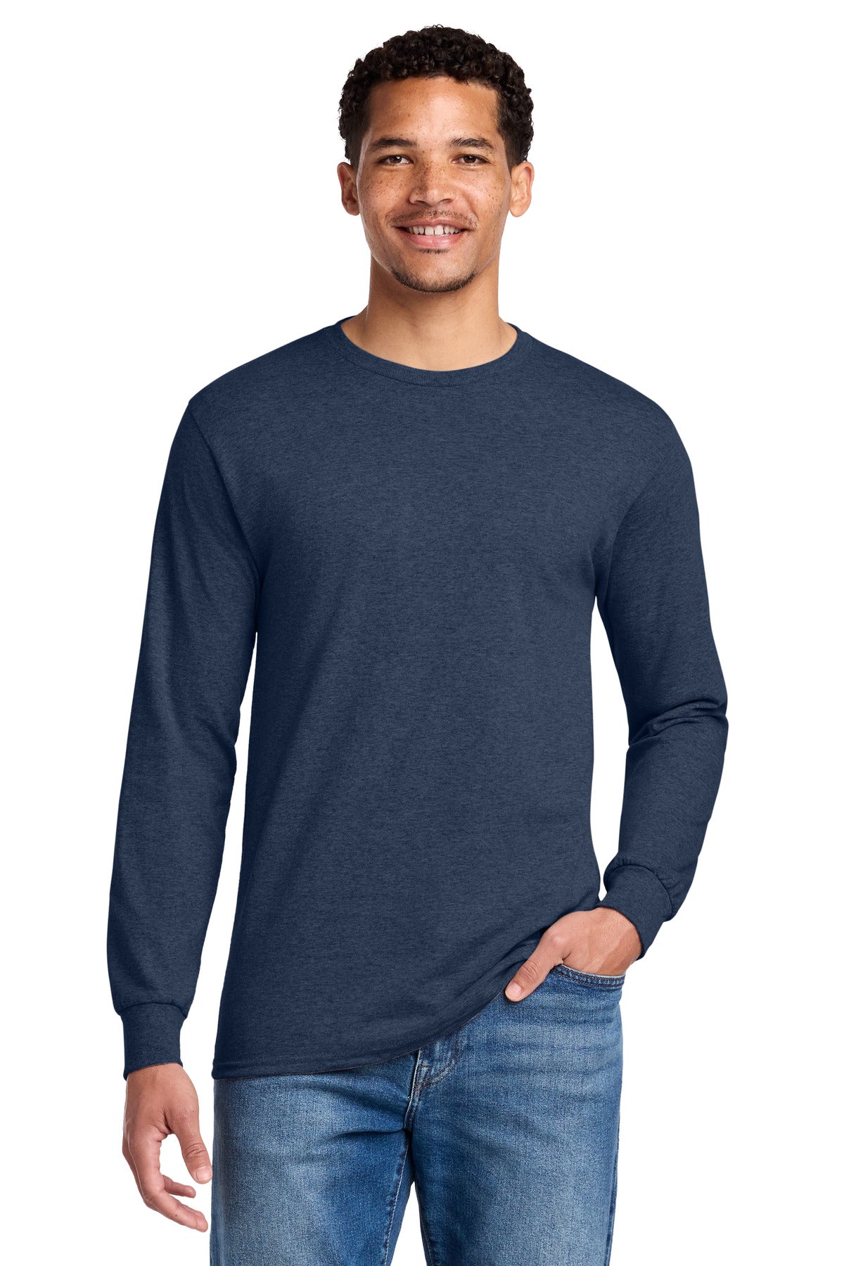 Jerzees® - Dri-Power® 50/50 Cotton/Poly Long Sleeve T-Shirt.  29LS