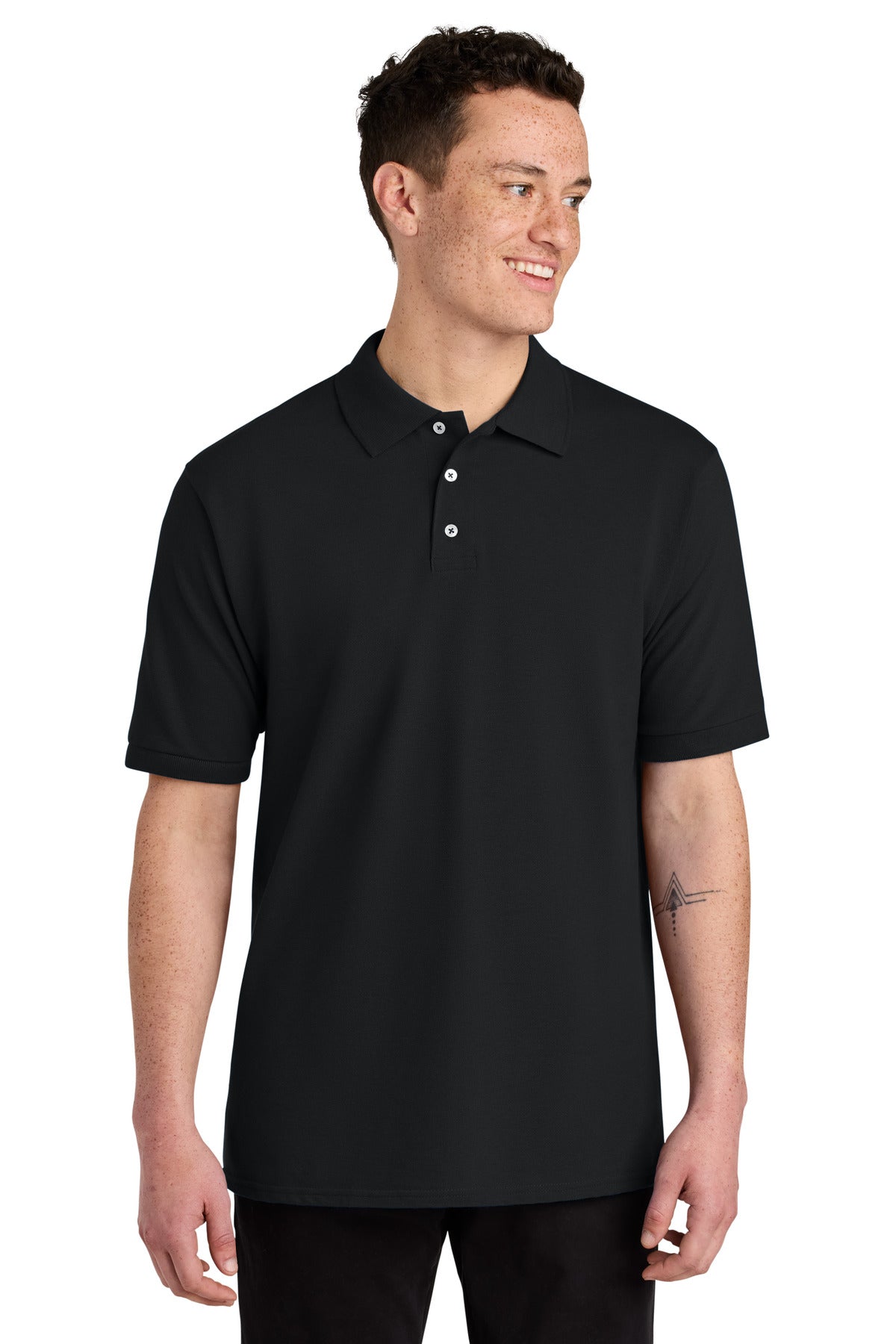 Jerzees® Unisex Premium Ring Spun Cotton Pique Sport Shirt 443M