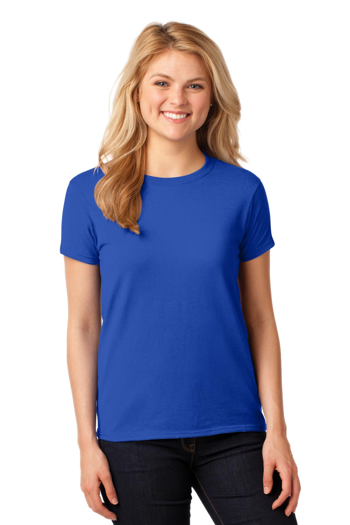 Gildan® Women's Heavy Cotton™ 100% Cotton T-Shirt. 5000L