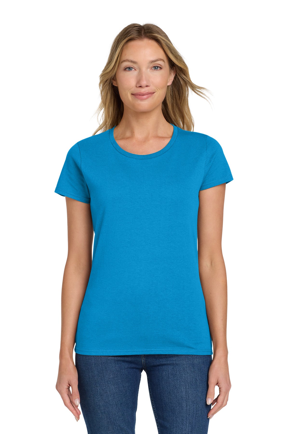 Gildan® Women's Heavy Cotton™ 100% Cotton T-Shirt. 5000L