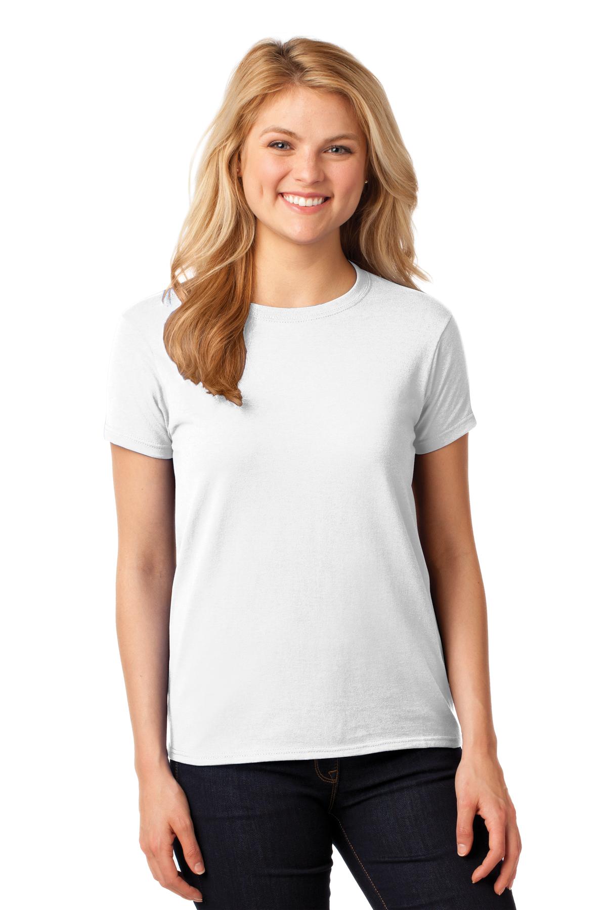 Gildan® Women's Heavy Cotton™ 100% Cotton T-Shirt. 5000L