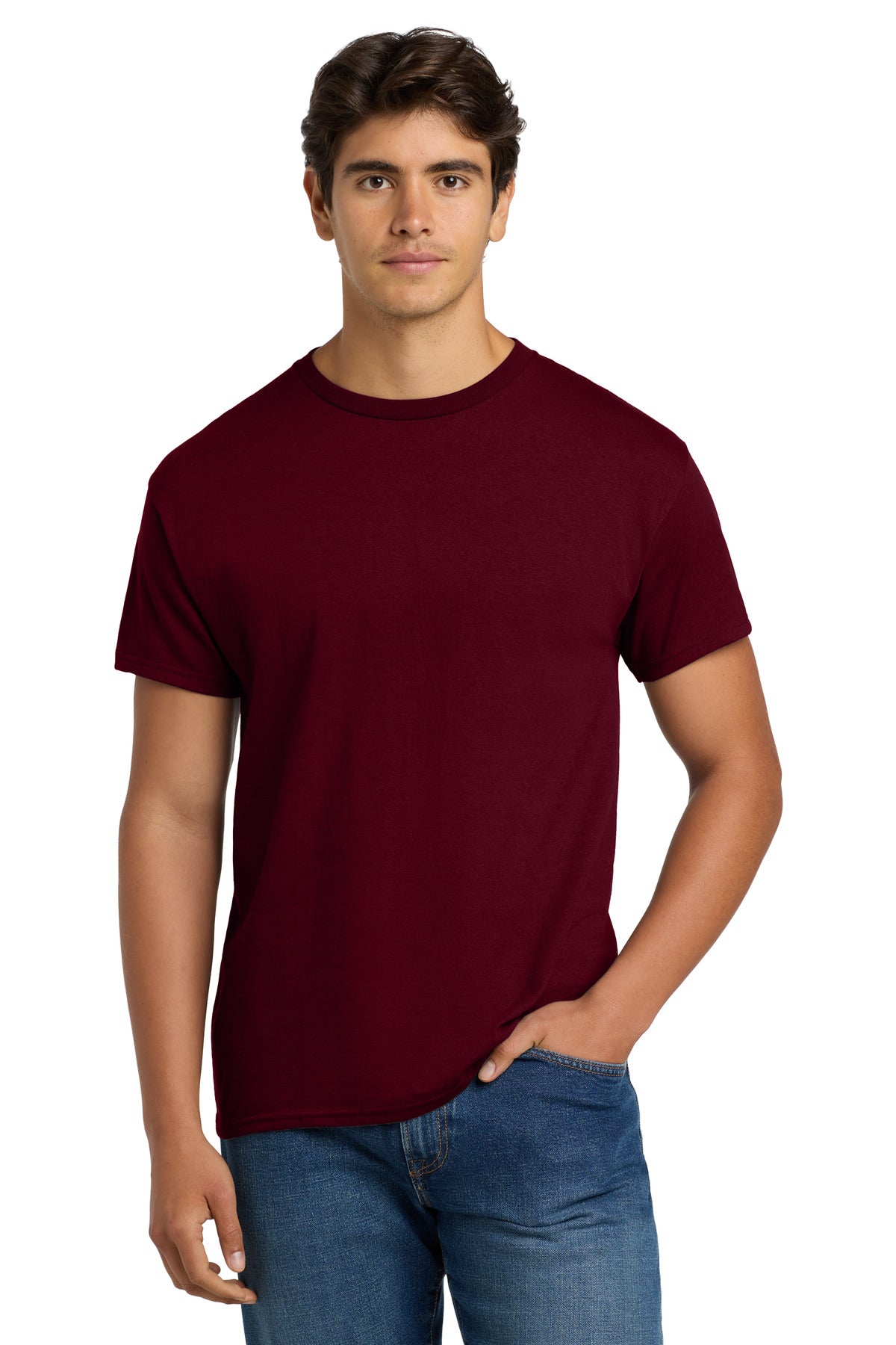 Hanes® - EcoSmart® 50/50 Cotton/Poly T-Shirt.  5170