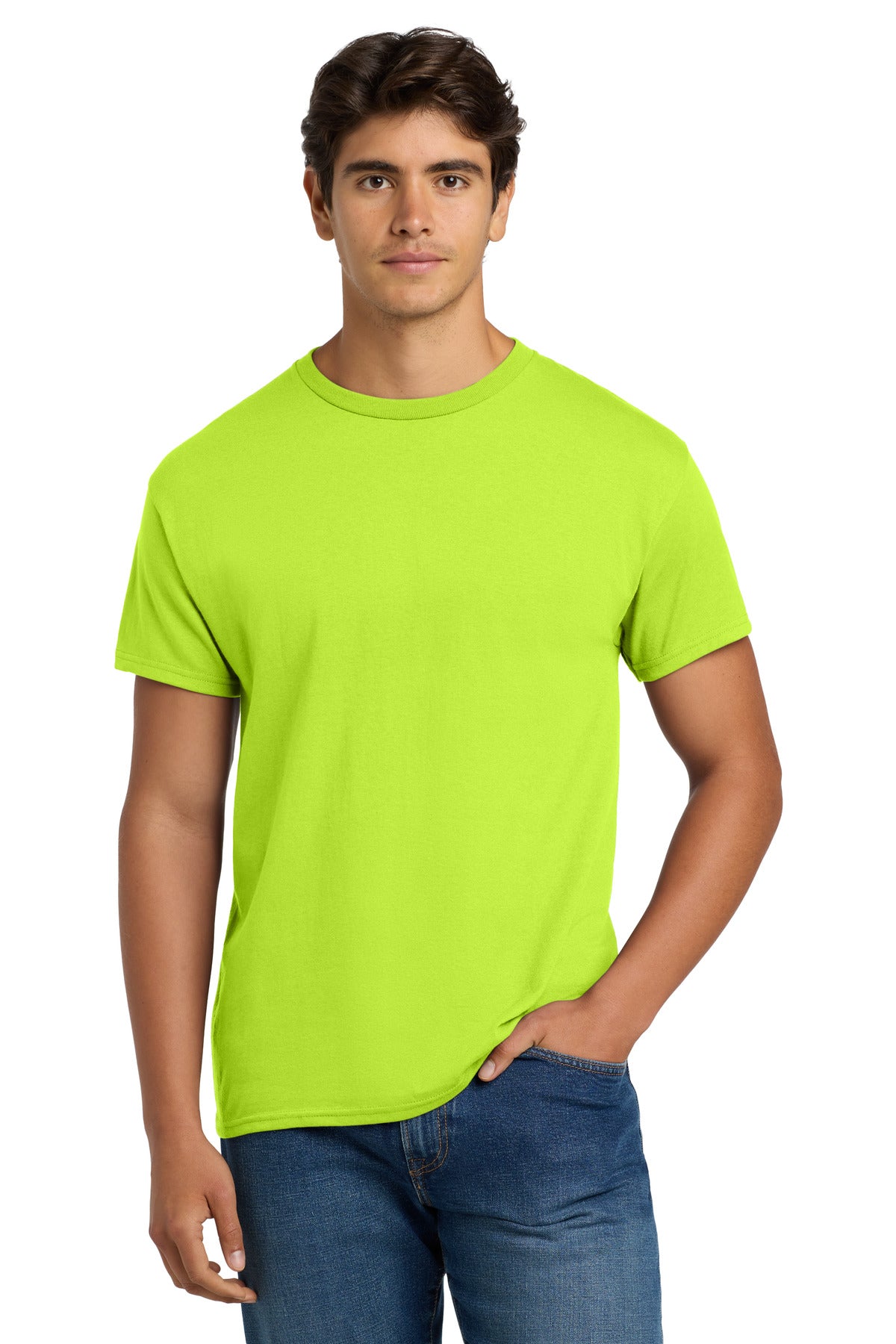 Hanes® - EcoSmart® 50/50 Cotton/Poly T-Shirt.  5170