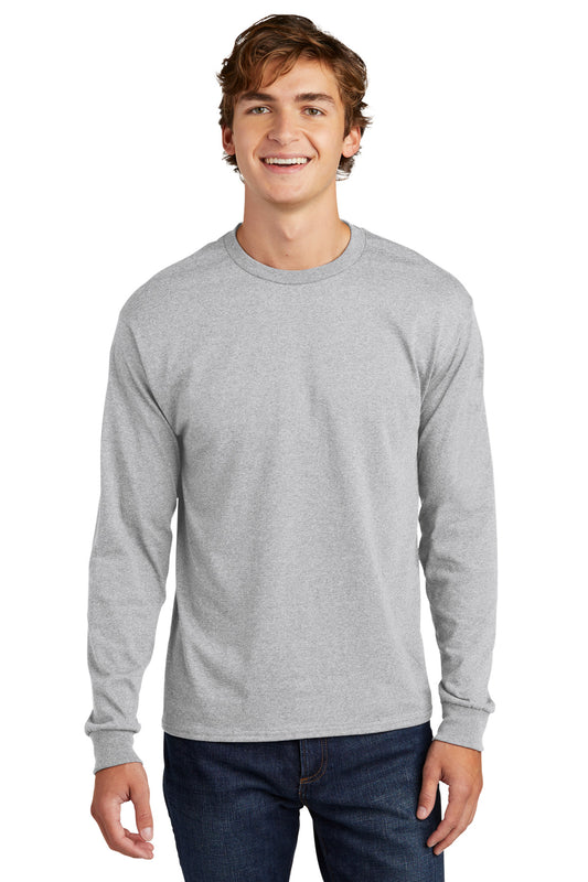 Hanes® Essential-T 100% Cotton Long Sleeve T-Shirt 5286