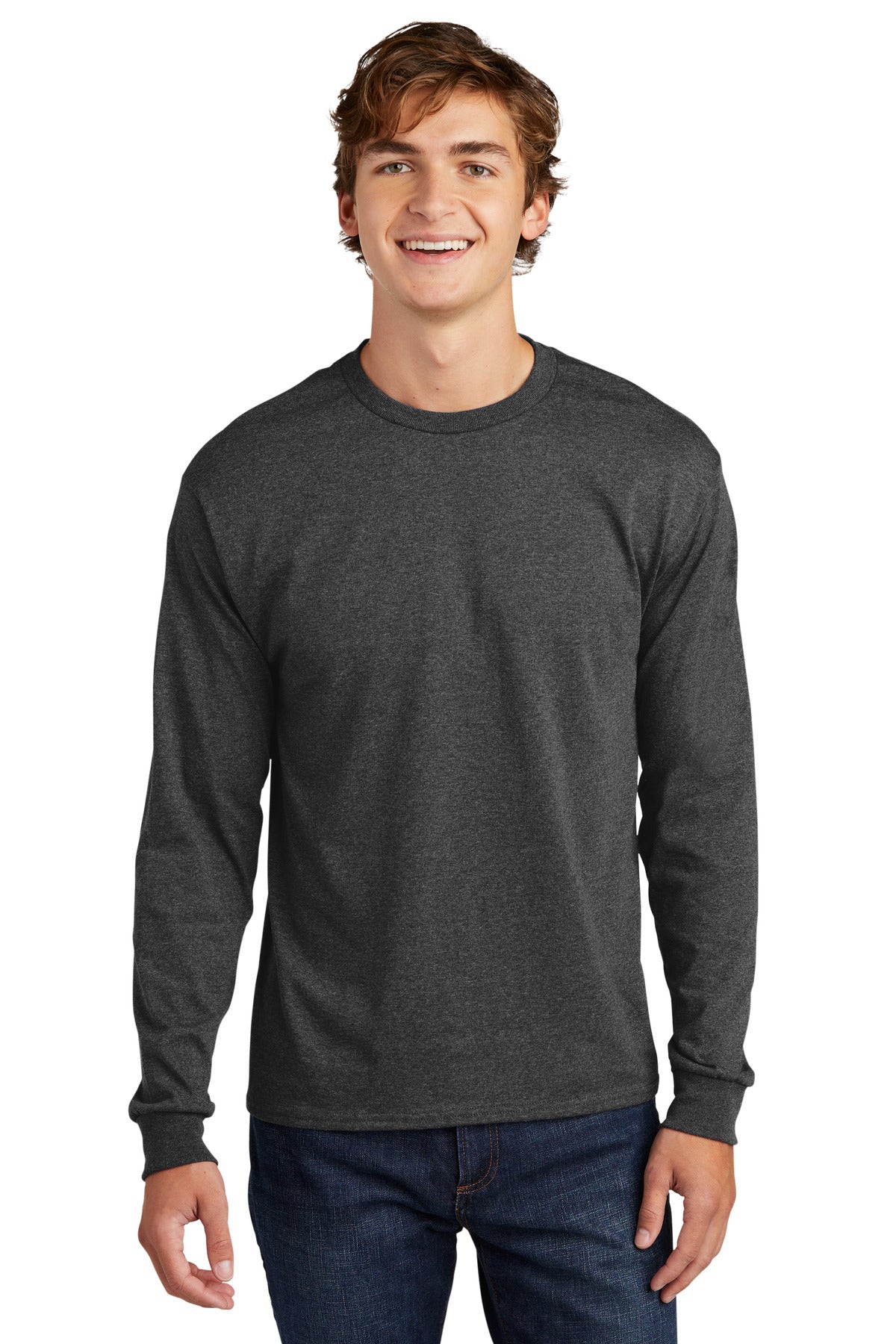 Hanes? Essential-T 100% Cotton Long Sleeve T-Shirt 5286