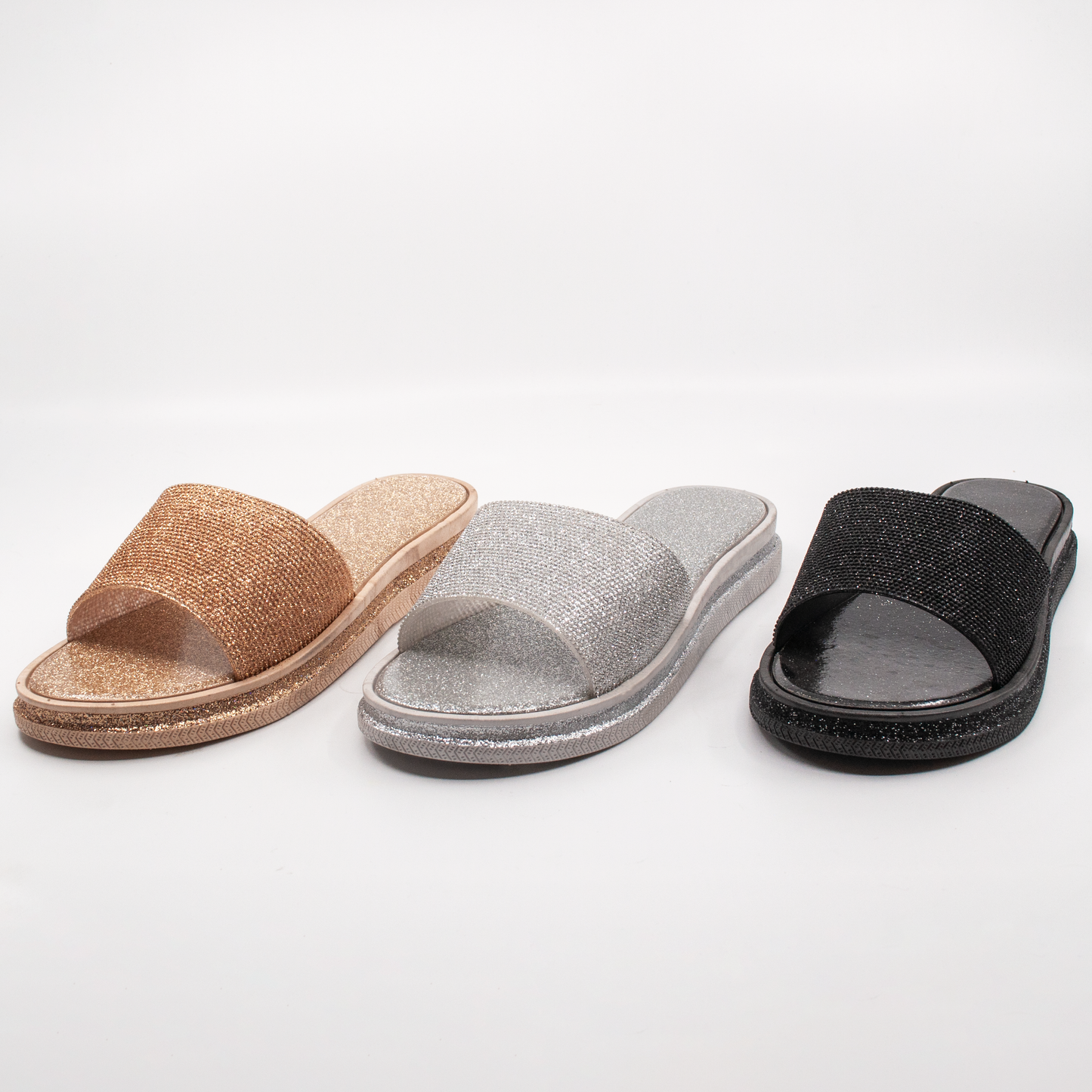 Women's Glitter One Band Sandal