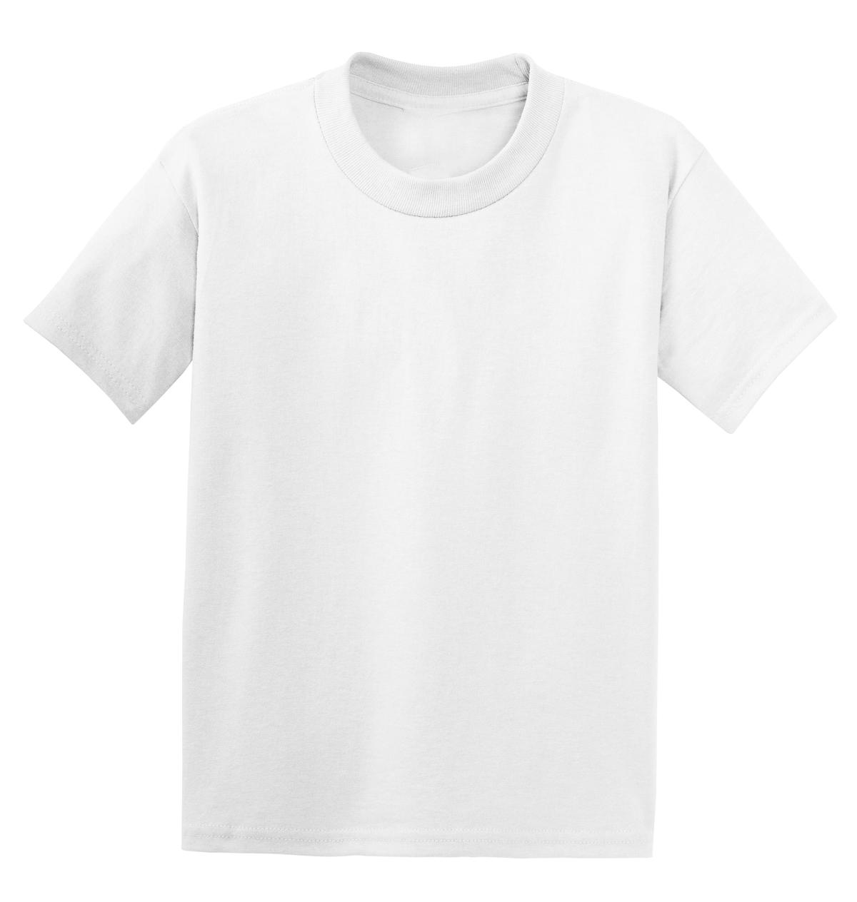 Hanes? - Youth EcoSmart? 50/50 Cotton/Poly T-Shirt.  5370