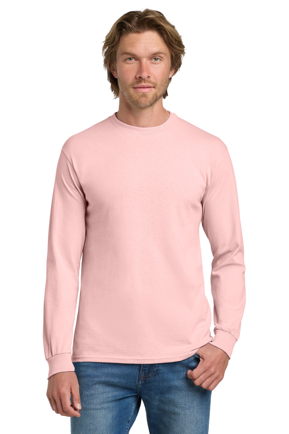 Gildan® - Heavy Cotton™ 100% Cotton Long Sleeve T-Shirt.  5400