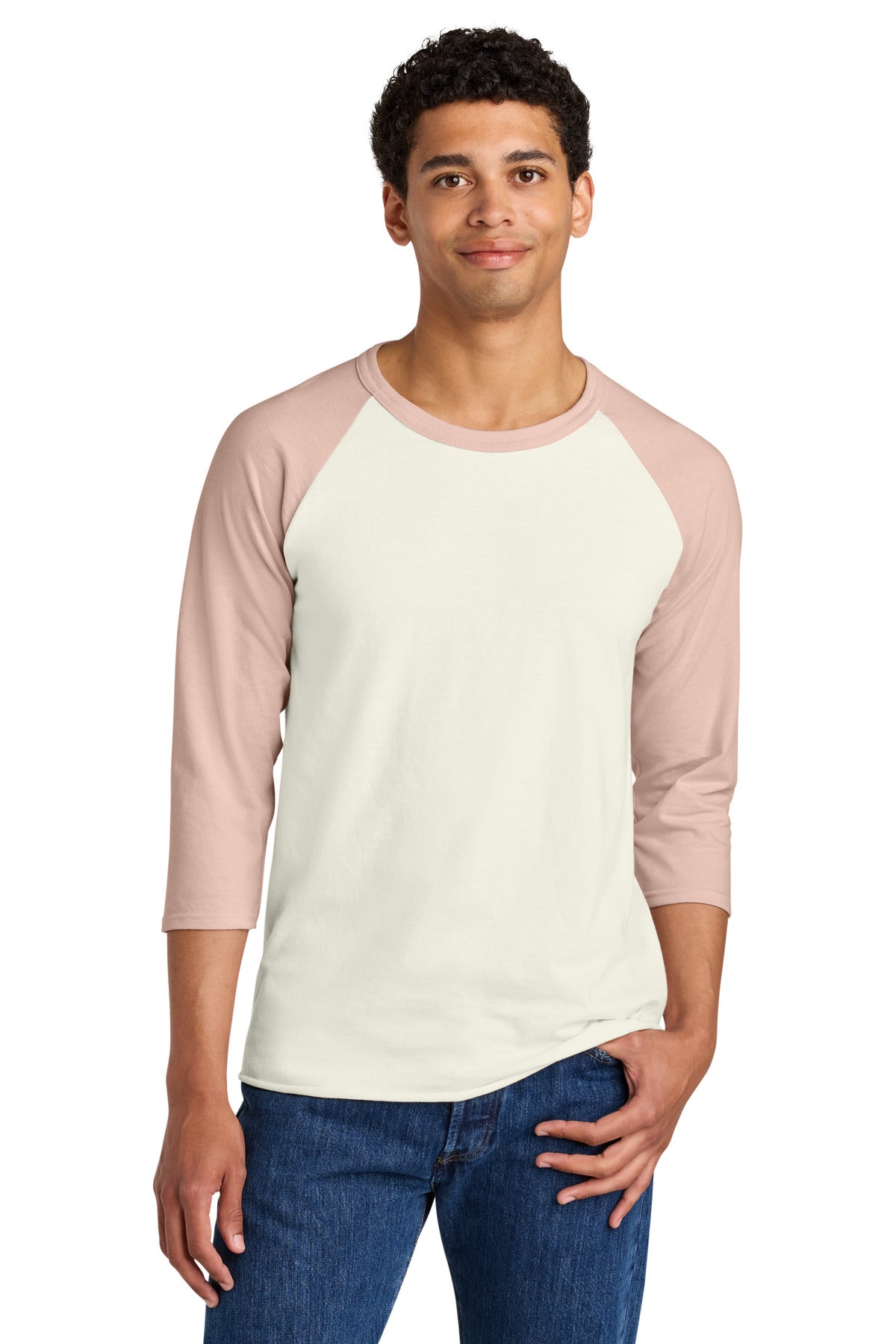 Jerzees® Unisex Premium Blend Combed Ring Spun 3/4-Sleeve Raglan 560R
