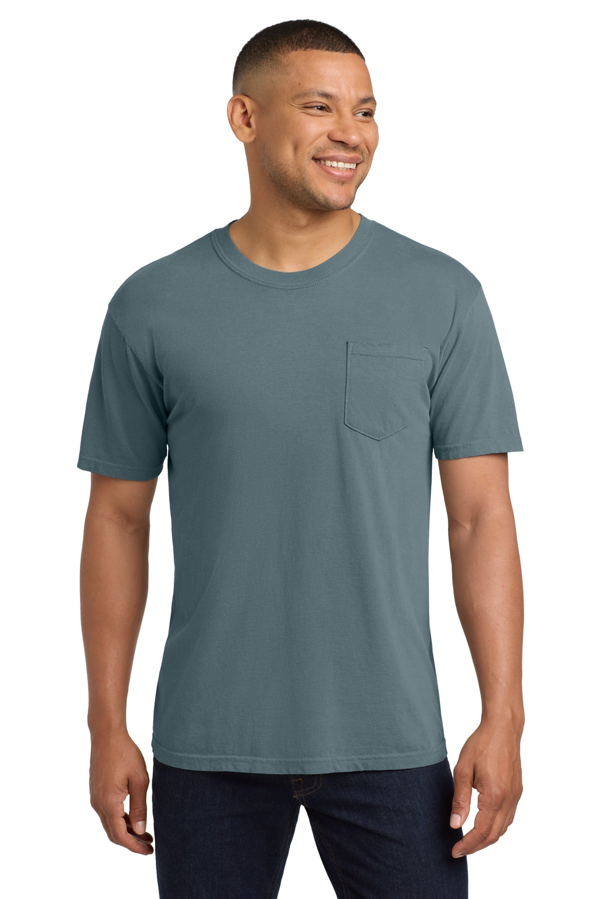 COMFORT COLORS ® Heavyweight Ring Spun Pocket Tee. 6030