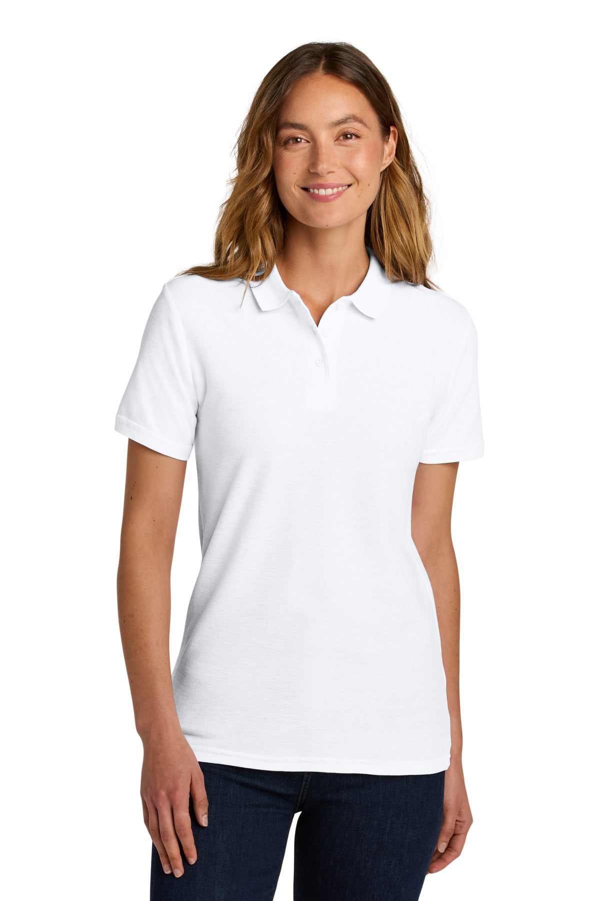 Gildan Softstyle? Women's Pique Polo 64800L