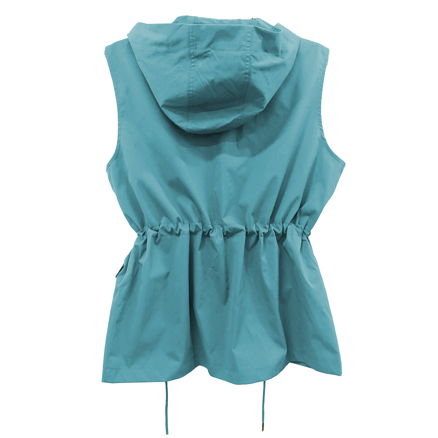 Ladies Sleeveless Vest with Hood