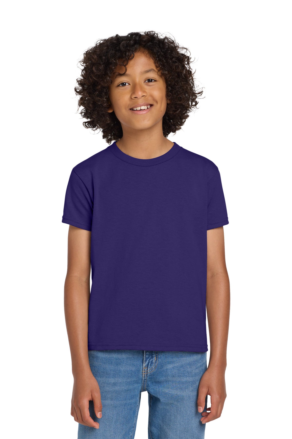 Gildan® Youth DryBlend® 50 Cotton/50 Poly T-Shirt.  8000B