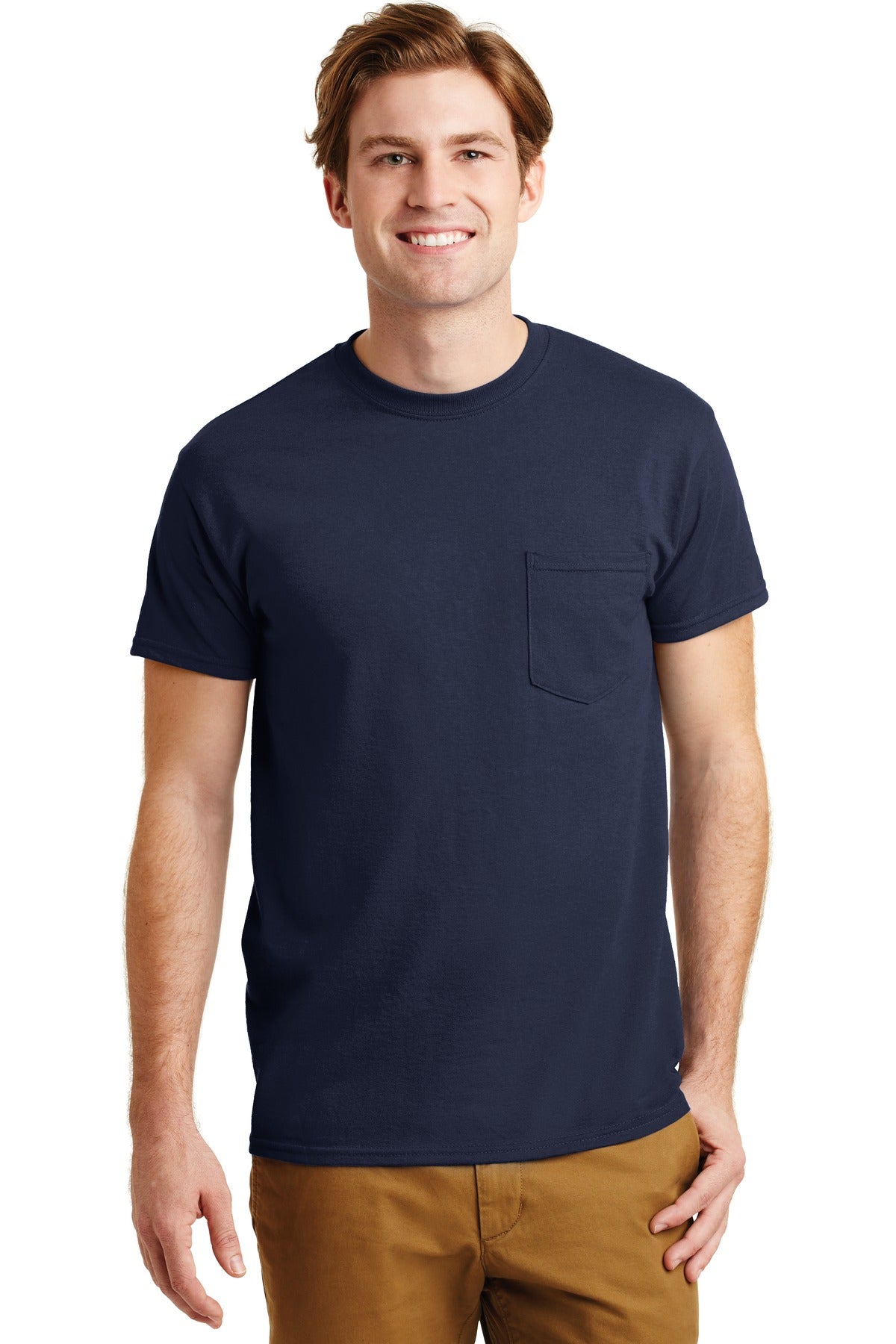 Gildan? - DryBlend? 50 Cotton/50 Poly Pocket T-Shirt. 8300