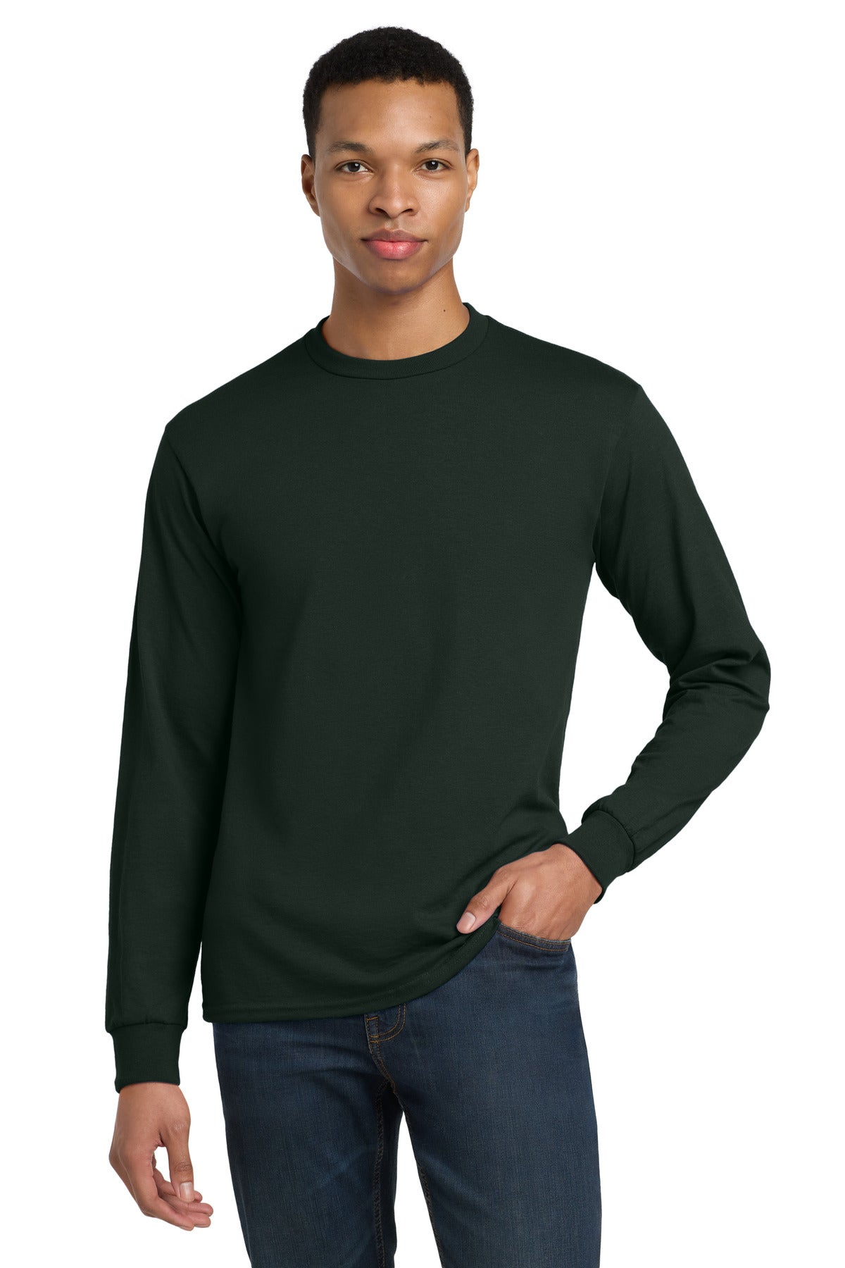 Gildan® - DryBlend® 50 Cotton/50 Poly Long Sleeve T-Shirt. 8400