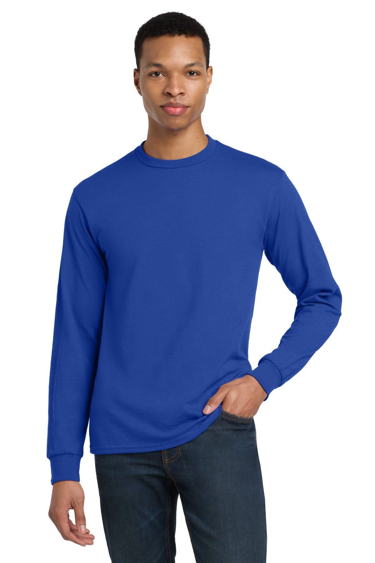 Gildan® - DryBlend® 50 Cotton/50 Poly Long Sleeve T-Shirt. 8400