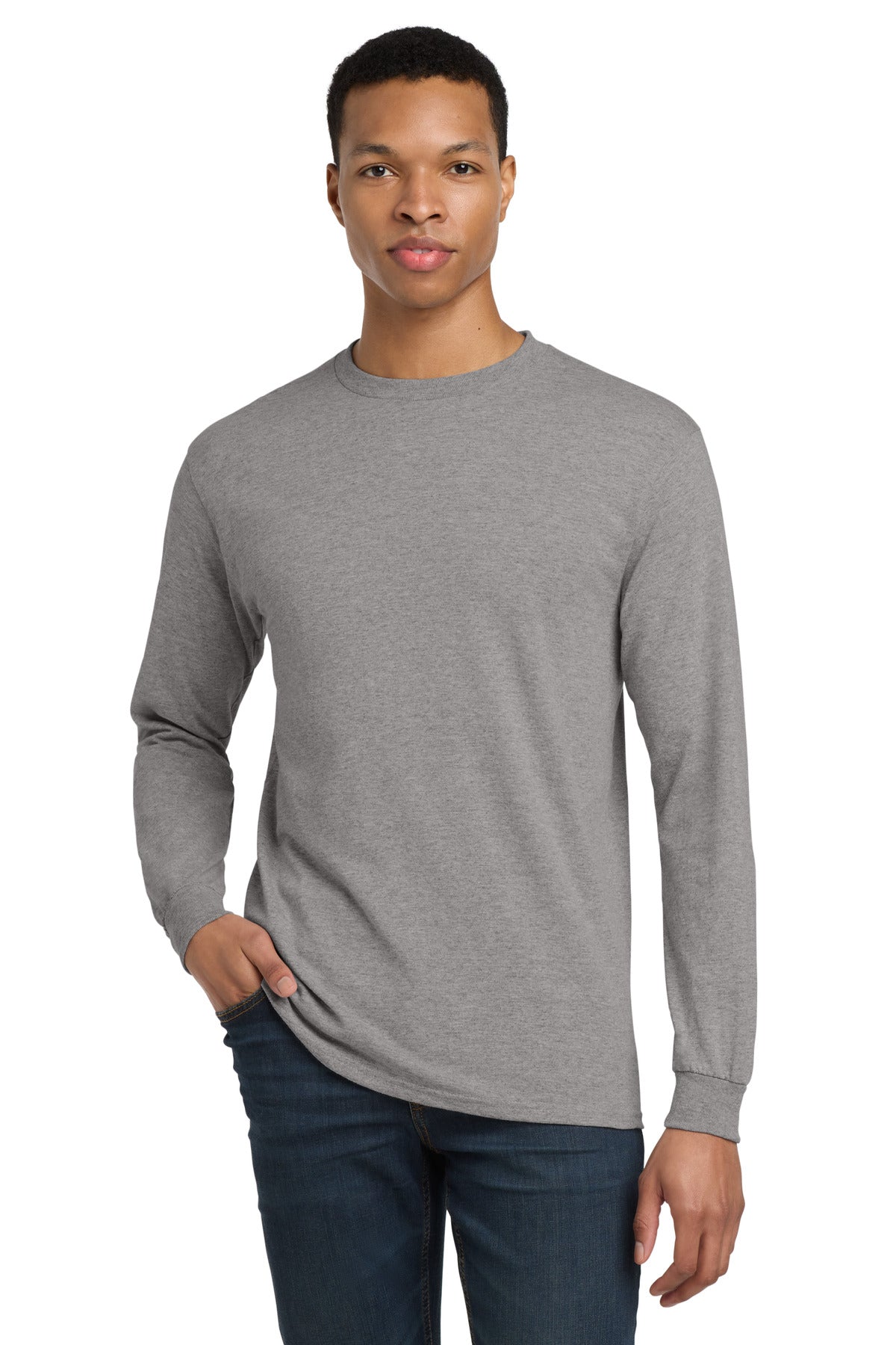 Gildan® - DryBlend® 50 Cotton/50 Poly Long Sleeve T-Shirt. 8400