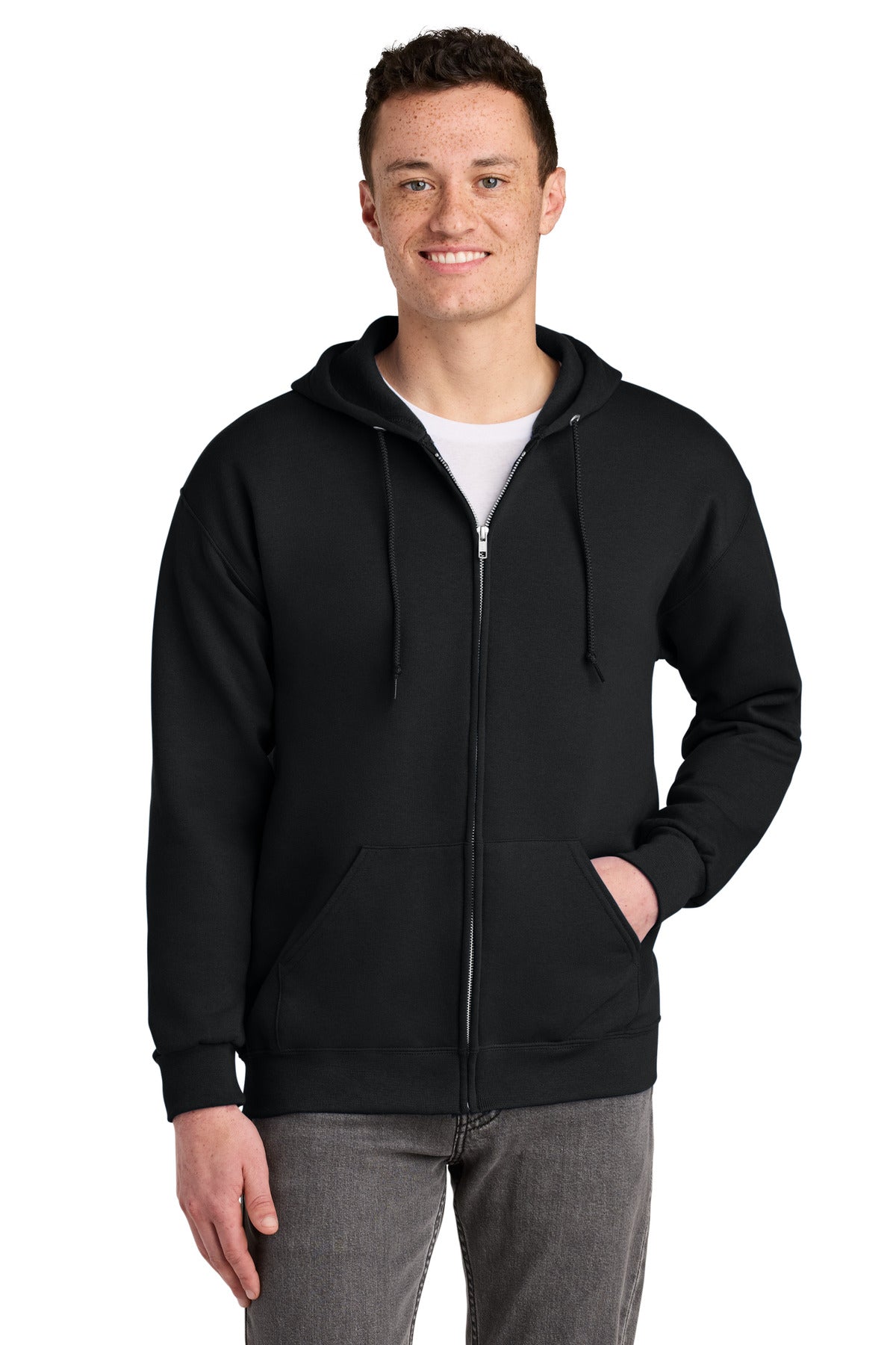 Jerzees® - NuBlend® Full-Zip Hooded Sweatshirt.  993M